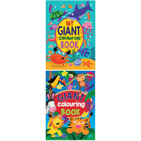 GIANT COLOURING BOOK National Stationery