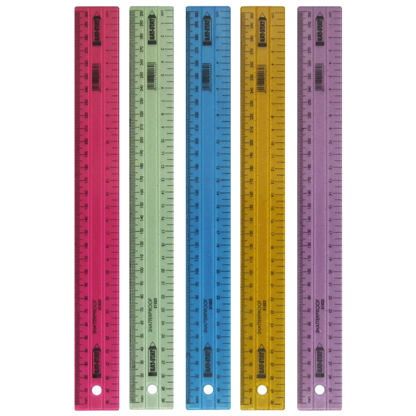 NS GLITTER RULER - National Stationery