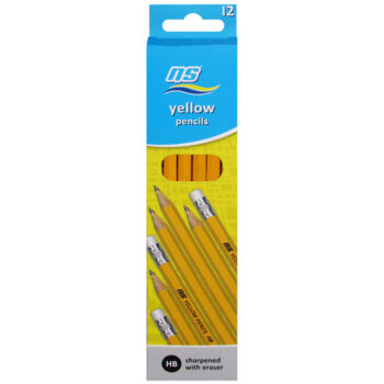 NS YELLOW PENCIL 12's