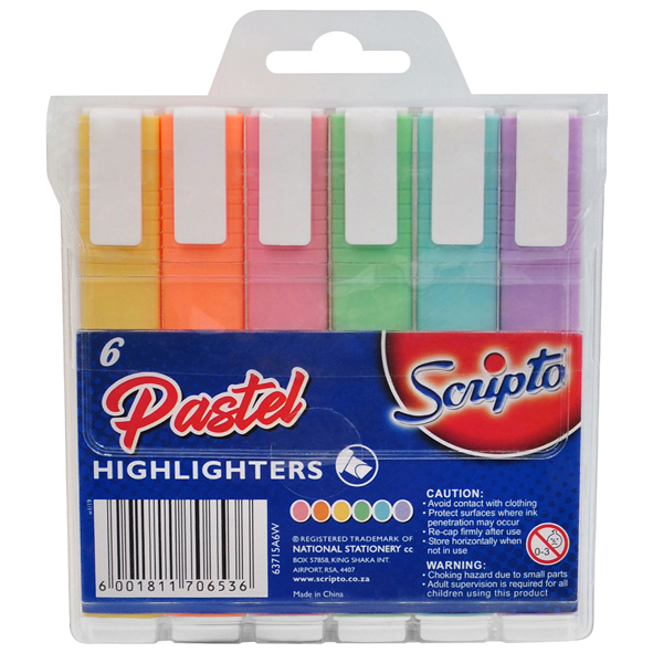 Set di 6 segnabicchieri - Happy Markers - Entrechats - Pylones