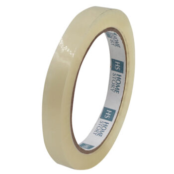 ADHESIVE TAPE 12mmx66m Large Core – Clear