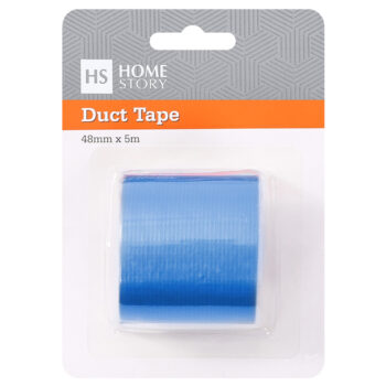DUCT TAPE – 48mm x 5m – Blue – Carded