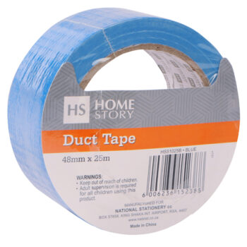 DUCT TAPE 48mmx25m – Large core – Blue – Bulk